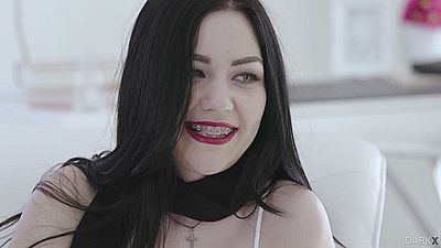 Секс в колготках и сапогах